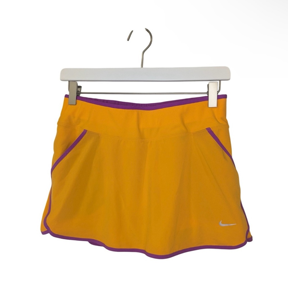 Nike Dri-FIT Purple and Yellow Skirt